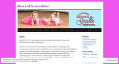 Desktop Screenshot of moveandgroovedance.com